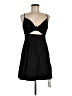 A.L.C. 100% Cotton Solid Black Cocktail Dress Size 6 - photo 1