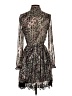 Alexia Admor 100% Polyester Paisley Black Casual Dress Size XS - photo 2