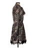Alexia Admor 100% Polyester Paisley Black Casual Dress Size XS - photo 4