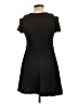 Edge Solid Black Casual Dress Size L - photo 2