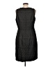 Evan Picone Tweed Black Cocktail Dress Size 12 - photo 2