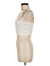 Zara Ivory Sleeveless Top Size M - photo 5