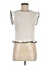 Zara Ivory Sleeveless Blouse Size M - photo 1