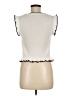 Zara Ivory Sleeveless Blouse Size M - photo 2