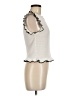 Zara Ivory Sleeveless Blouse Size M - photo 4
