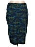 Lularoe Argyle Blue Green Casual Skirt Size L - photo 1