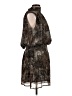 Veronica M. 100% Polyester Animal Print Brown Cocktail Dress Size L - photo 4