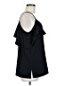 Ann Taylor 100% Polyester Black Sleeveless Blouse Size M - photo 4