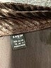 Shein 100% Polyester Black Brown Formal Skirt Size 6 - photo 4