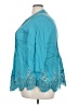 Chico's Teal 3/4 Sleeve Blouse Size XXL (4) - photo 5