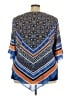 Ruby Rd. 100% Polyester Blue 3/4 Sleeve Blouse Size 3X - photo 2