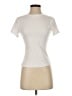 Unbranded Ivory Short Sleeve Turtleneck Size S - photo 1