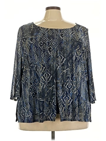 Zac & Rachel 3/4 Sleeve Blouse (view 1)