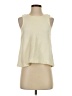 TeXTURE & THREAD Madewell Ivory Sleeveless Top Size S - photo 1