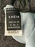 Shein 100% Polyester Silver Short Sleeve Blouse Size 4 - photo 7