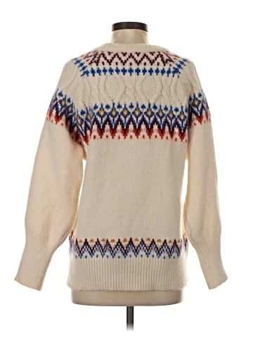 Aqua Pullover Sweater (view 2)