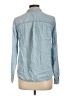 SO 100% Lyocell Blue Long Sleeve Button-Down Shirt Size L - photo 2