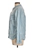 SO 100% Lyocell Blue Long Sleeve Button-Down Shirt Size L - photo 5