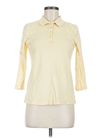 Appleseeds 3/4 Sleeve Button-Down Shirt (view 1)