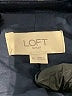 Ann Taylor LOFT Outlet Floral Black Jacket Size XL - photo 3