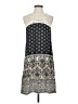 MSK 100% Rayon Paisley Gray Casual Dress Size S - photo 1