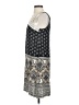 MSK 100% Rayon Paisley Gray Casual Dress Size S - photo 5