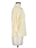 Appleseeds 100% Cotton Ivory 3/4 Sleeve Button-Down Shirt Size M - photo 4