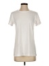 Unbranded Solid Ivory Short Sleeve T-Shirt Size S - photo 1