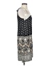 MSK 100% Rayon Paisley Gray Casual Dress Size S - photo 4