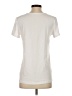 Unbranded Solid Ivory Short Sleeve T-Shirt Size S - photo 2