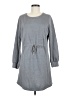 A New Day Solid Gray Casual Dress Size M - photo 1