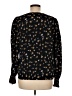 Shein 100% Polyester Black Long Sleeve Blouse Size 8 - 10 - photo 2