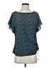 MICHAEL Michael Kors Teal Short Sleeve Top Size S - photo 1
