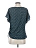 MICHAEL Michael Kors Teal Short Sleeve Top Size S - photo 2