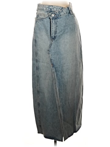 Zara Denim Skirt (view 1)