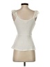 Caution to the Wind Ivory Sleeveless Blouse Size S - photo 2