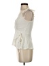 Caution to the Wind Ivory Sleeveless Blouse Size S - photo 5