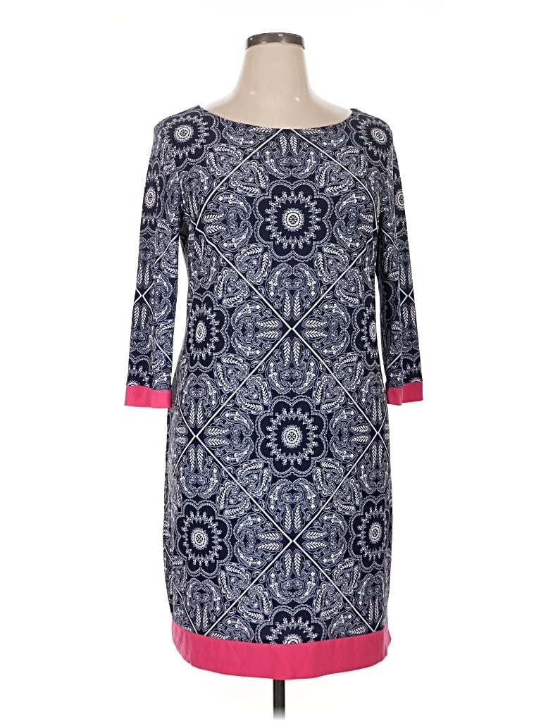 Pre-owned Tash + Sophie Casual Dress In Blue