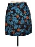 Ann Taylor LOFT Floral Blue Casual Skirt Size 6 Petite - photo 2