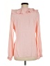MAXSPORT Pink Long Sleeve Blouse Size M - photo 2