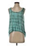 E&M Collection Teal Sleeveless Blouse Size S - photo 1