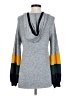 White Birch Color Block Gray Pullover Sweater Size S - photo 2