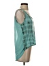 E&M Collection Teal Sleeveless Blouse Size S - photo 4
