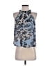 Astr 100% Polyester Blue Sleeveless Blouse Size S (estimated) - photo 1