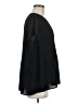 Pleione 100% Polyester Black Short Sleeve Blouse Size M - photo 4