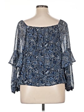Banana Republic Factory Store 3/4 Sleeve Blouse (view 2)