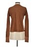 AMO 100% Cotton Brown Cardigan Size S - photo 2