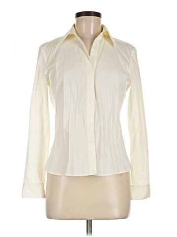 Lafayette 148 New York Long Sleeve Blouse (view 1)