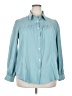 Unbranded 100% Polyester Teal 3/4 Sleeve Blouse Size 2XL - photo 1