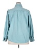 Unbranded 100% Polyester Teal 3/4 Sleeve Blouse Size 2XL - photo 2